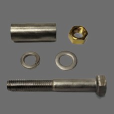 FIJACION PLATINA QUEMADOR INFRACONIC (15tornillo+tuerca+arandela)