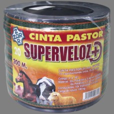 CINTA SUPERVELOZ 20 MM 10 CONDUC. 200 M.PA474